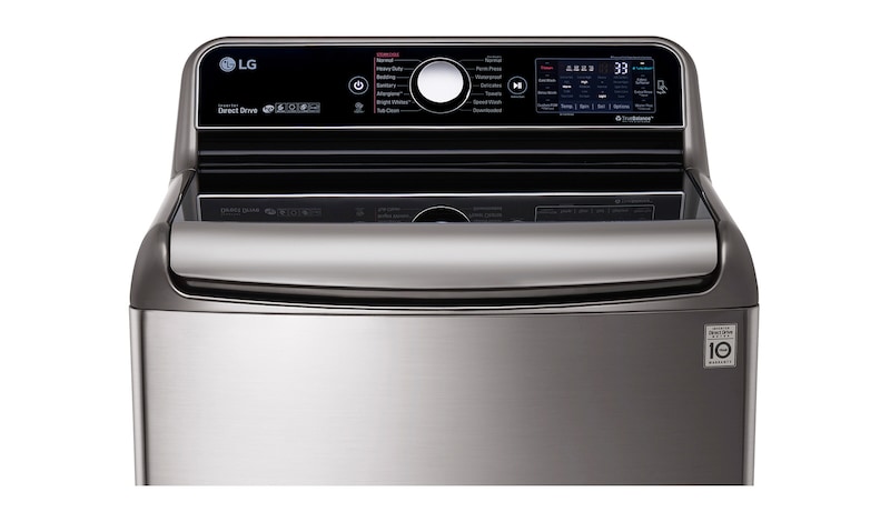LG WORLD’S LARGEST 6.6 CU.FT. CAPACITY HIGH EFFICIENCY TOP LOAD WASHER, WT7700HVA